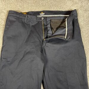 Lee Chino Pants Mens 40x32 Navy Blue Total Freedom Relaxed Fit Stretch NEW